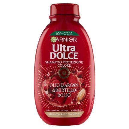 Garnier Ultra Dolce Shampoo with Argan Oil and Cranberry for colored hair 250 ml