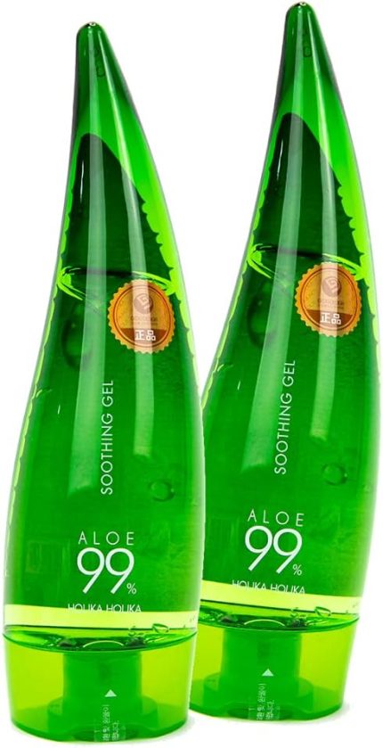 Holika Holika Aloe Vera 99% Soothing Gel Pack of 2 x 250 ml