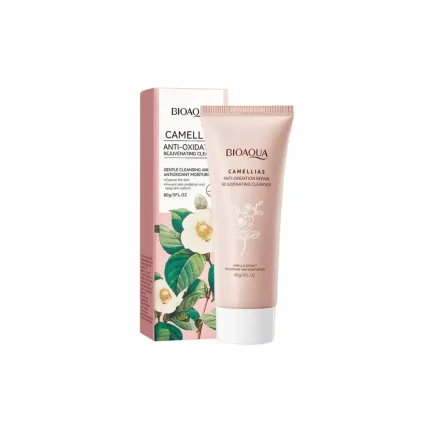 Facial foam with camellia extract Bioaqua Camellias Anti-Oxidation Rejuvenating Cleanser