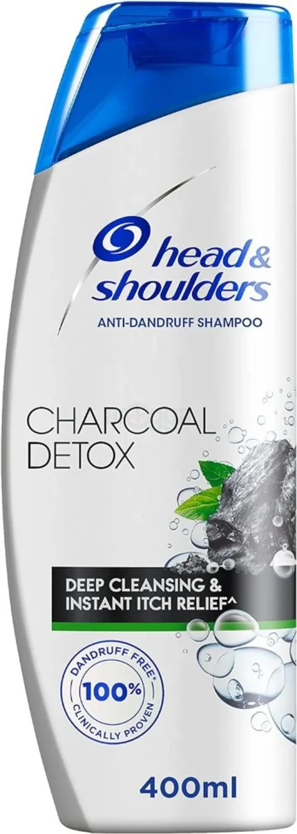 Head & Shoulders Charcoal Detox Anti-Dandruff Shampoo 400ml