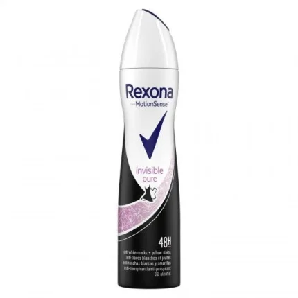 Rexona Invisible Pure 48 Hour Body Spray Deodorant, 200ml