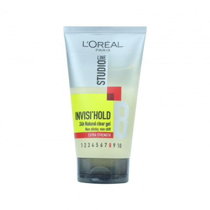 Loreal Studio Extra Strength Invisi'Hold Minerals Styling Hair Gel 150ml