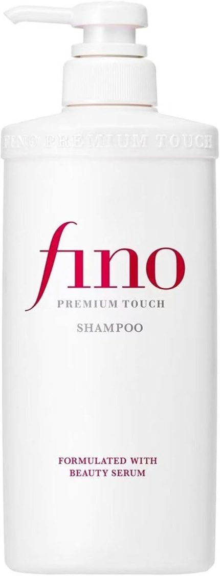 Shiseido Fino Premium Touch Shampoo - Formulated with Beauty Serum, 550ml