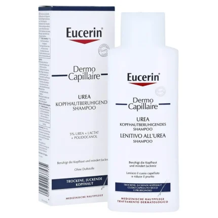 Eucerin DermoCapillaire Calming Urea Shampoo – 250ml (Dry / Itchy Scalp)