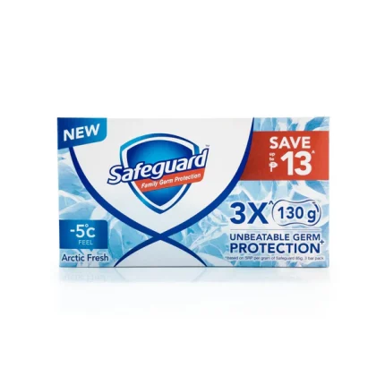 Safeguard™ -5°c feel Arctic Fresh Bar Soap (130g x 3)