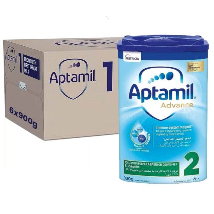 Aptamil Advance 2 Next Generation Infant Formula Milk 6 x 900g