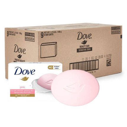 Dove Pink Beauty Cream Bar Soap 125g 72x125g