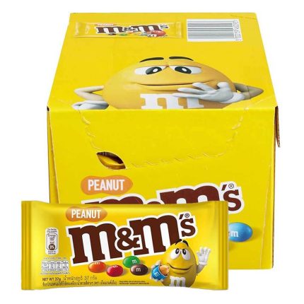 M&M’s Peanut Chocolate Box 25x37g