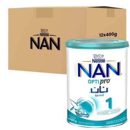 Nestle NAN Optipro 1 Starter Infant Formula Up to 6 Months 12x400g