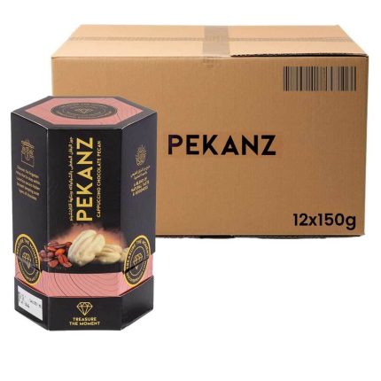 Pekanz Pecan Coated with Cappuccino Chocolate Box 12x150g