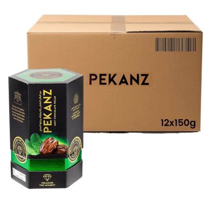 Pekanz Pecan Coated with Mint Chocolate Box 12x150g