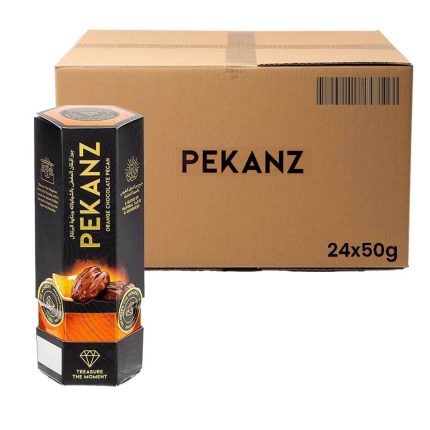 Pekanz Pecan Coated with Orange Chocolate Box 24x50g