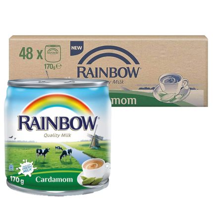 Rainbow Evaporated Milk Cardamom 48 x 170ml