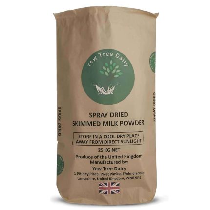 Yew Tree Dairy Skimmed Milk 1x25kg