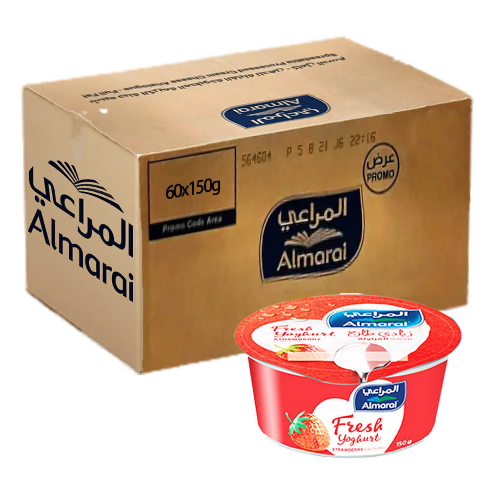 Almarai-Strawberry-Flavoured-Fresh-Yoghurt-60x150g