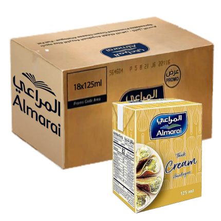 Almarai Thick Cream Gaimar 18x125ml
