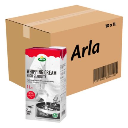 Arla High Stability Whipping Cream 10x1L