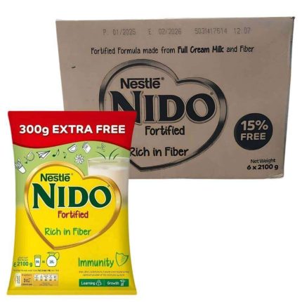 Nido Fortified Milk Powder 6x2100g