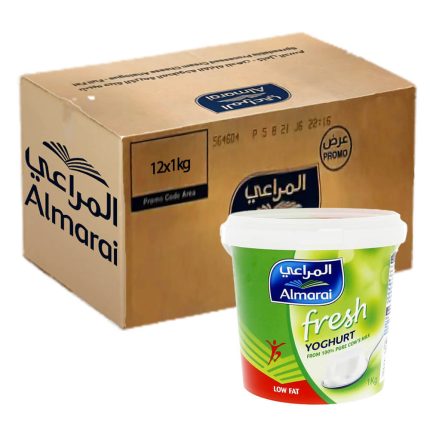 Almarai Low Fat Fresh Yoghurt 12x1kg